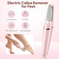 WEIMEI Rechargeable Electric Foot File – Dual Speed Callus Remover with 2 Roller Heads