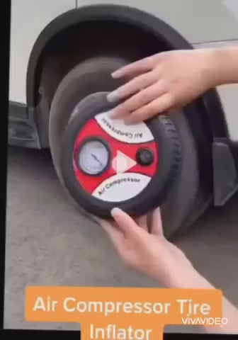 Portable Electric Tyre Inflator Pump 260 PSI for Car Bike Truck SUV